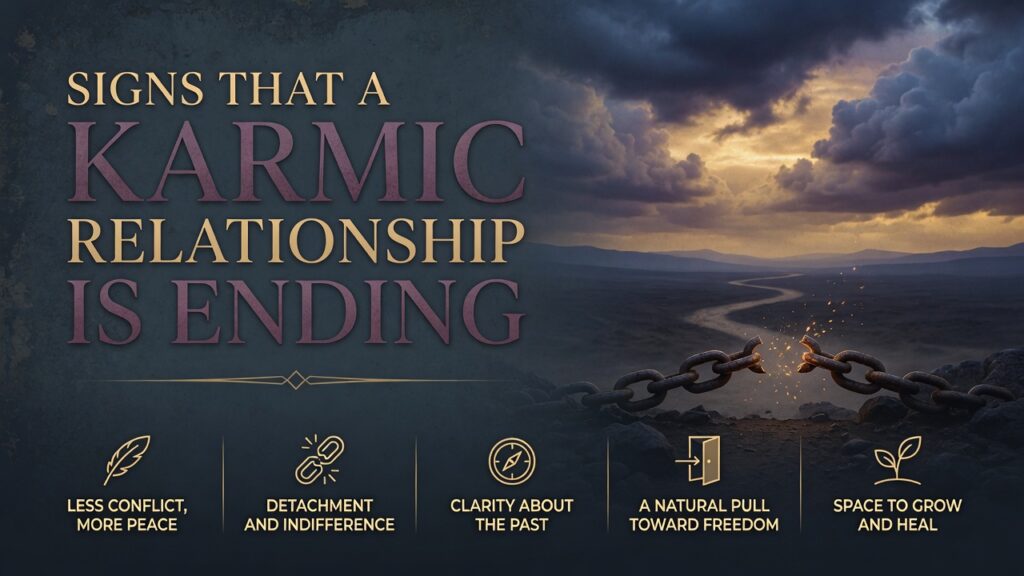 Signs That a Karmic Relationship is Ending