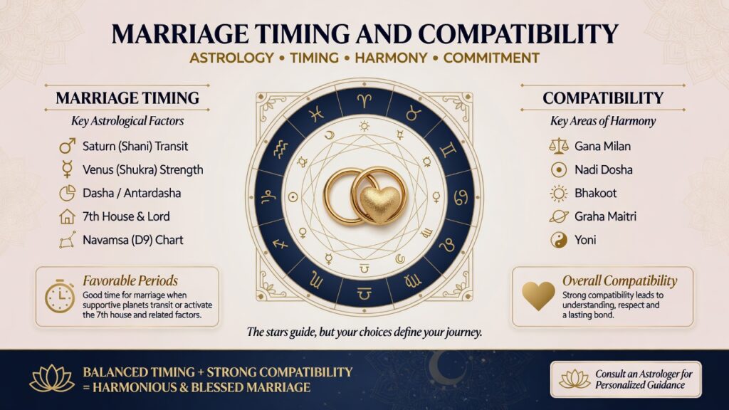 Marriage Timing and Compatibility
